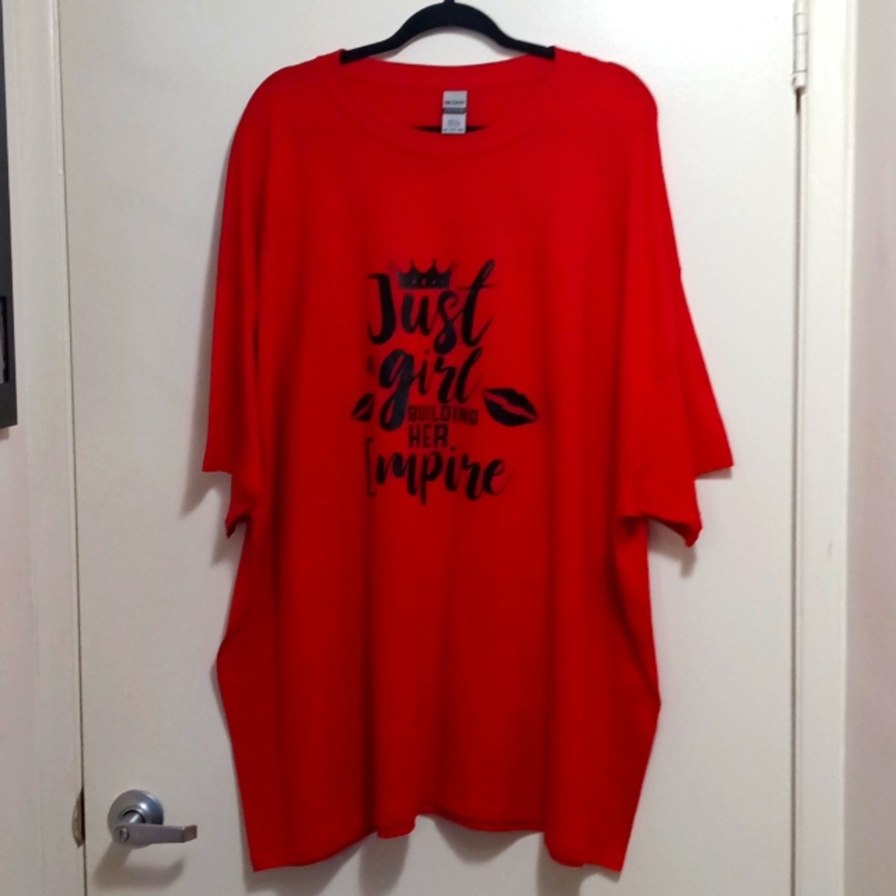 Graphic T-shirt 4XL Red
